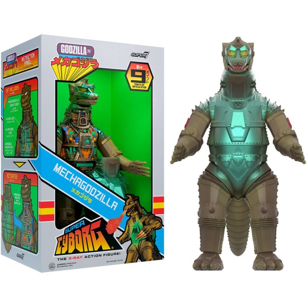 Super7 - Toho - Super Cyborg Wv2 - Mechagodzilla (Vintage Toy)  COLLECTIBLES